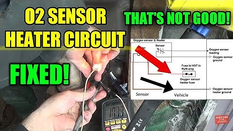 o2 sensor heater circuit fault - Chevy S10 this applies to many makes and models