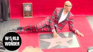 RuPaul's Hollywood Walk of Fame Ceremony with Jane Fonda  March 16, 2018