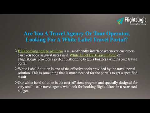 White Label Travel Portal Development