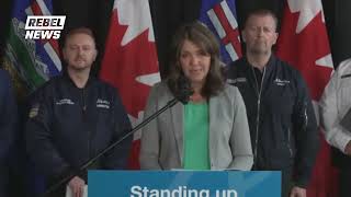 FULL: Danielle Smith's response to President Trump's tariffs