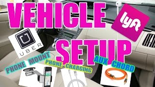 How to set up your Uber or Lyft vehicle!! Tips and Tricks!!!