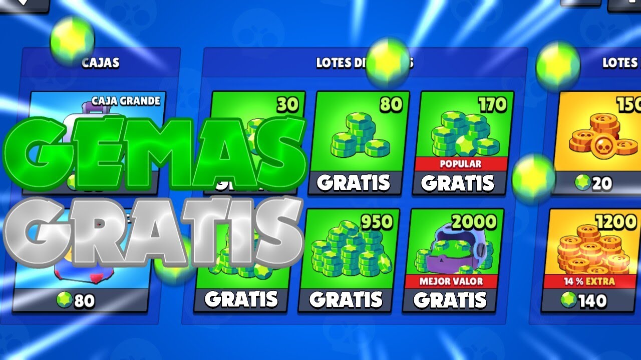 Como Conseguir Gemas Gratis En Brawl Stars 2021