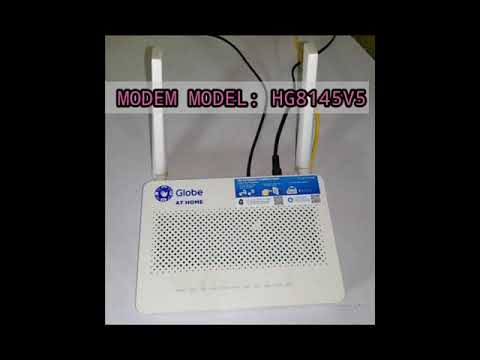 HOW TO CHANGE PASSWORD 2.4 AND 5G  HG8145V5 GLOBE MODEM