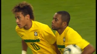 Neymar Jr Robinho Show Vs Germany 10082011