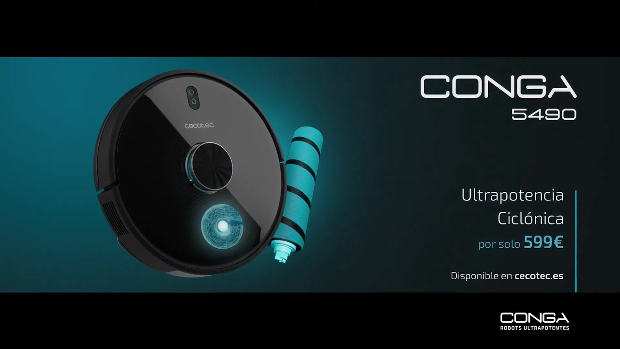 Conga 5490 vs 4490. Los nuevos (y más completos) robots de Cecotec – Robot  Aspirador Ya