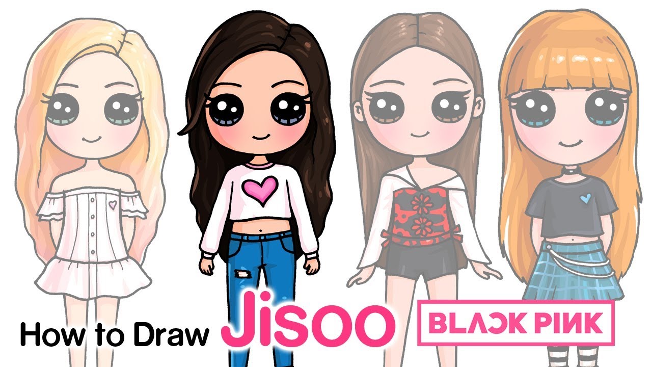 How to Draw Jisoo | BlackPink Kpop - YouTube