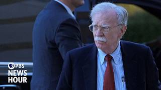 News Wrap: Former Trump adviser John Bolton to plead guilty over classified information