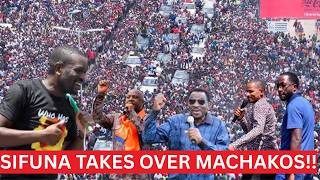 LIVE - Linda Mwananchi Brigade led by Sifuna,Babu Owino,Orengo storm Machakos county for Mega rally.