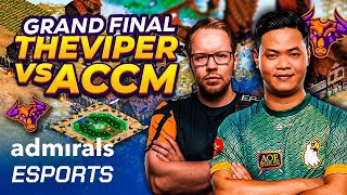 TheViper vs ACCM INSANE GRAND FINAL admiral Cup #ageofempires2