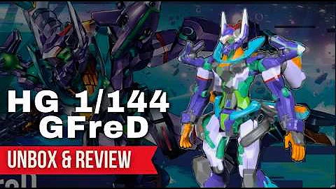 [Unbox + Review ] HG 1/144 GFreD from Mobile Suit Gundam Gquuuuuux