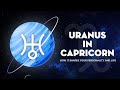 Uranus in Capricorn: How It Shapes Your Personality and Life