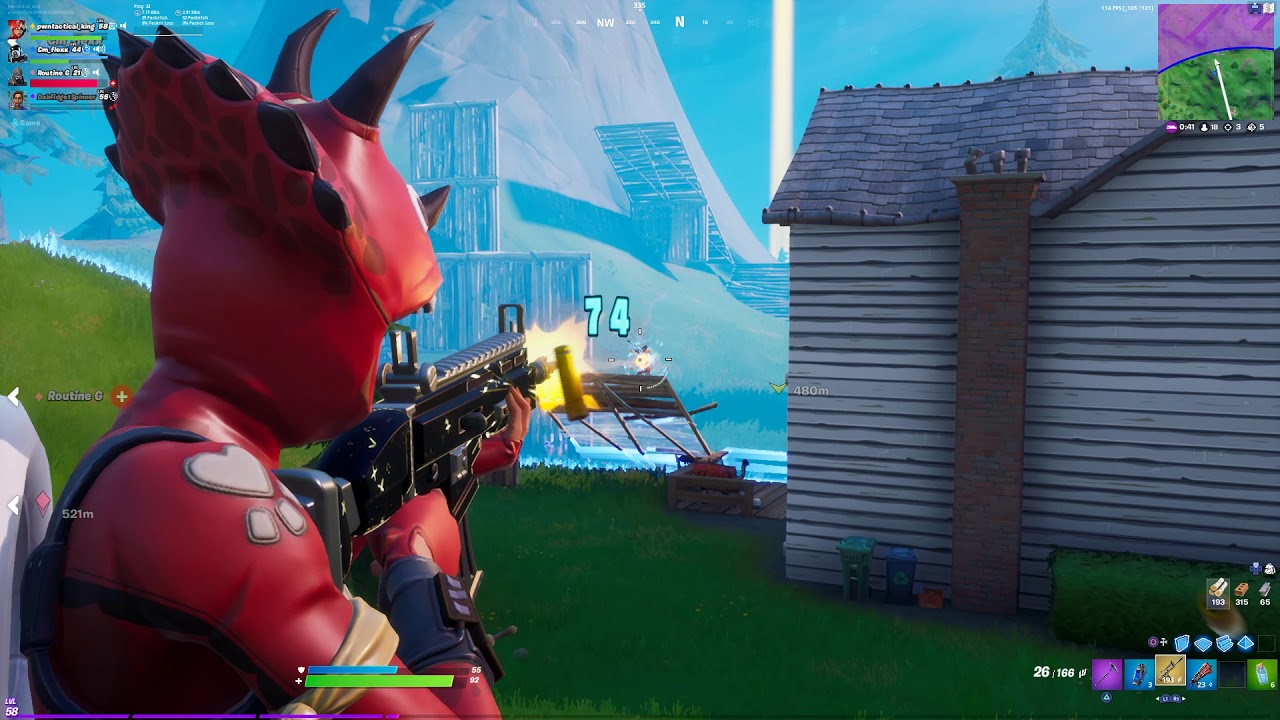 FORTNITE lasered! YouTube