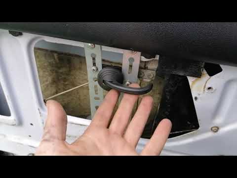 Как поменять ручку двери на ваз 2107