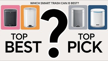 Top 5 Best Bathroom Trash Cans Review Touchless & Motion Sensor 💡 #bathroom , #trashcans , #review