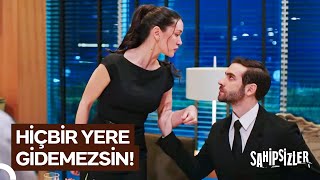 Azize, Devran'ın Ailesine Sinirlenip Masadan Kalktı | Sahipsizler