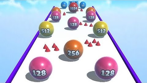 Ball Merge 2048 - All Levels Gameplay Walkthrough Android iOS #74