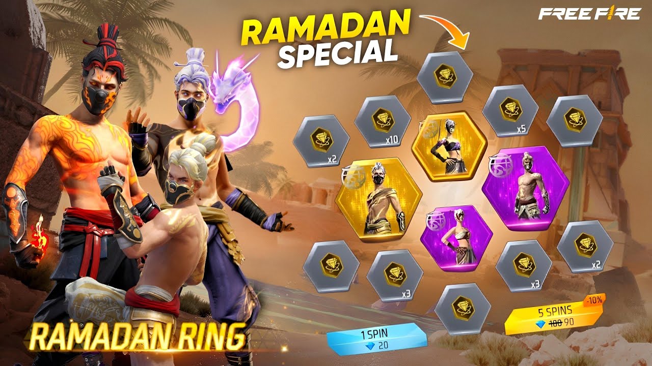 Golden Shade Bundle Return l Ramadan Event Free Fire 2026 l Free Fire New Event l Ff New Event 