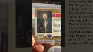 Celebrity JOE MONTANA 1990 PLAYER OF THE YEAR FOOTBALL CARD 💪💪 Net Worth