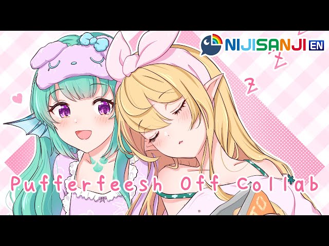 【PUFFERFEESH OFF COLLAB + UKI】kya!!【NIJISANJI EN | Pomu Rainpuff】のサムネイル