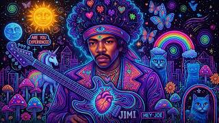 Fuzz Odyssey #aivideo #remix #sunoai #jimihendrix #rock #instrumental