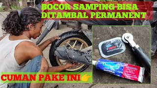 How to Use Top Brand Tip Tire Patches, Type MARUNI || Closing Hole Tire Repair Kit