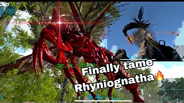 Finally I Tame Rhyniognatha || Ark ultimate mobile edition || Ep 3 || mp wizard gaming
