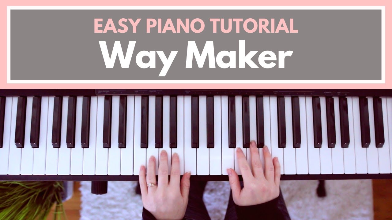 way maker Sheet music for Piano (Solo) Easy