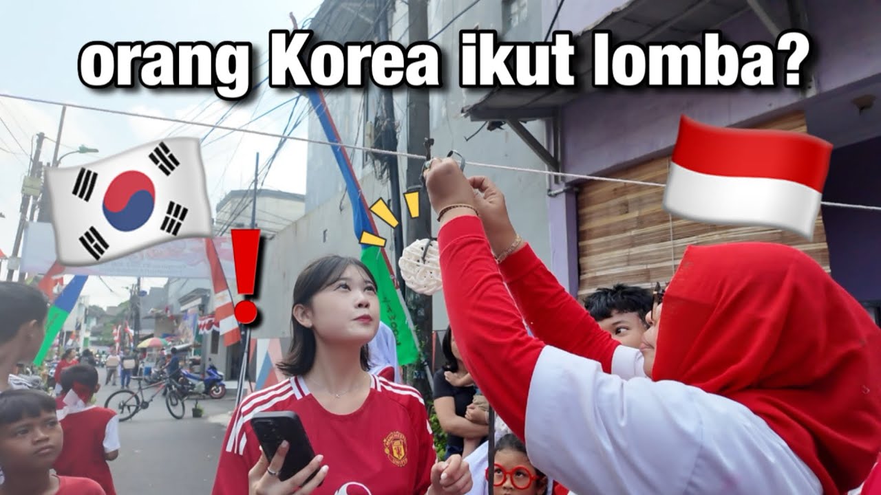 Pertama Kali Orang Korea 17an Dan Jalan Monas 🇰🇷🇮🇩
