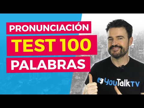 🇺🇸¡RETO! Las 100 palabras PEOR PRONUNCIADAS en inglés 🇺🇸