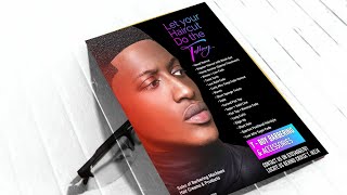 How to Create Barbing Salon / Hair Salon Poster in Pixellab & How to Pesent it on Jotter  mockup. screenshot 1
