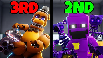 TOP 5 BEST OP UNITS in Roblox Five Nights TD (FNTD)