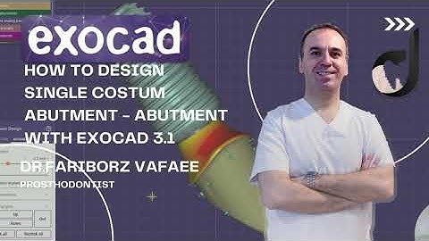 how to design custom abutment with exocad3.1 (part1)