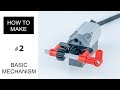 LEGO Technic Mechanism: rotation angle change | Механизм Лего Техник: Изменение угла вращения