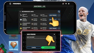 How To Add Friends in FC Mobile 25 | Send Friend Request | Get Friends in FC Mobile