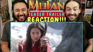 MULAN (2020) | Teaser TRAILER - REACTION!!! MULAN (2020) | Teaser TRAILER - REACTION!!!