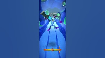 Crash Bandicoot: On the Run! inferno Thorn Thing Defeated! Lvl 1