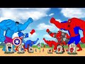 Bestcollection rescue super heroes spiderman red vs team hulk blue returning from deadsecret funny