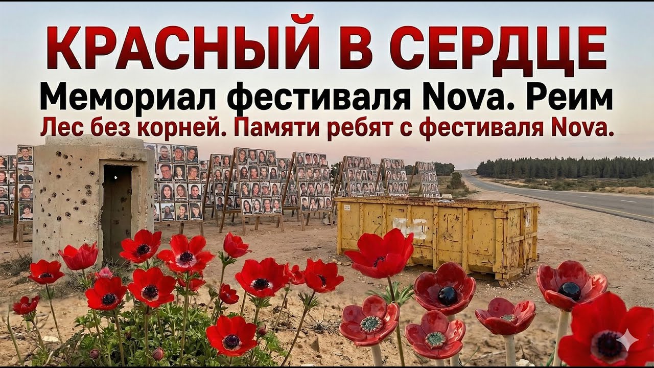 Красный в сердце.  Памяти ребят с фестиваля Nova 