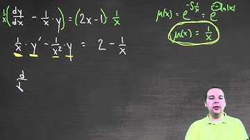 Linear Differential Equations - Example 1