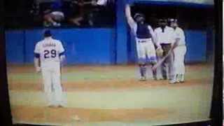 This is taken from my original vhs when i recorded parts of game on
the night july 4, 1985 and morning 5th..a bit edited bc was trying ...