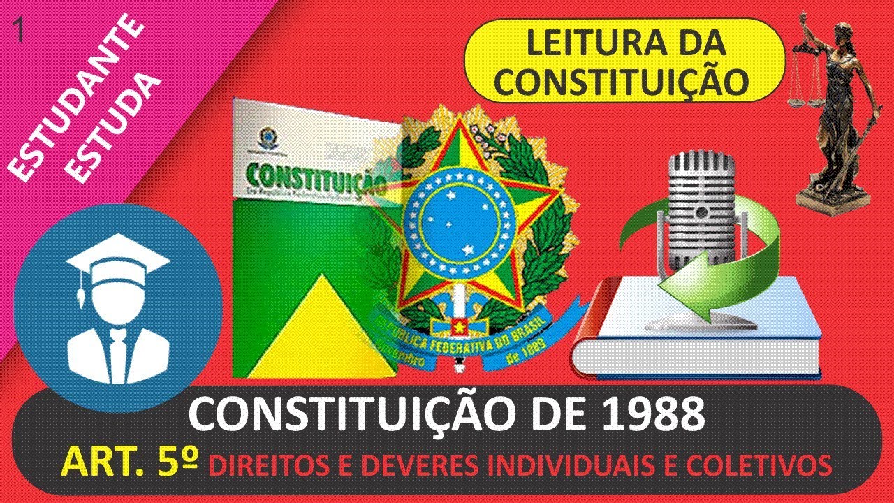 art 5 direitos e deveres individuais e coletivos leitura da