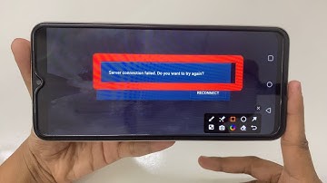 How to Fix Server connection failed. Do you want to try again? problem solve