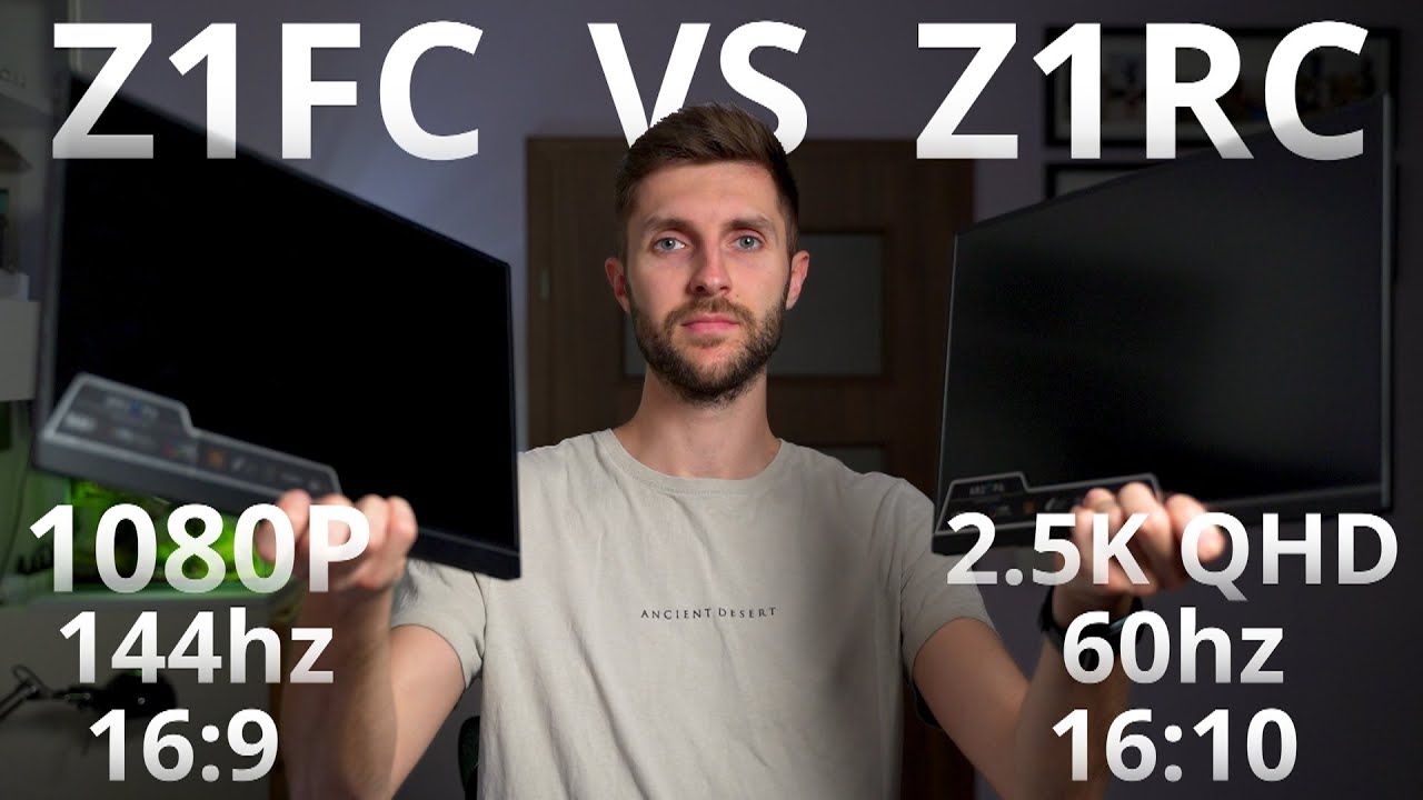 144 Гц Gaming против 2.5K Clarity: Z1FC против Z1RC — что лучше выбрать?