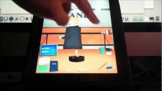 iPad 'Bank Bully' Banking Game [Mobile App Video Review #1] screenshot 5