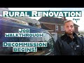 Rural Renovation - New Plumbing &amp; Heating Install - Decommission - Part 1