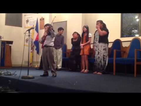 Student From The San Francisco Adventist School Playing the