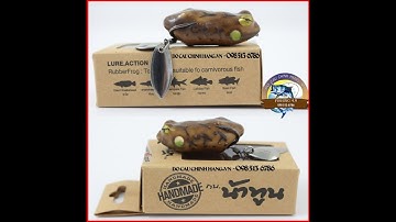 120k frog toon v4 v3 mồi câu cá lóc siêu nhậy