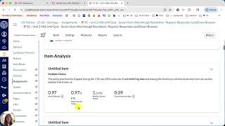 Celebrity Moderating Quizzes, using Speedgrader and using Reports in Canvas Profile