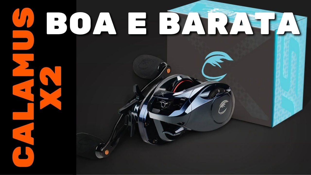 Carretilha Calamus X2 Review Completo YouTube