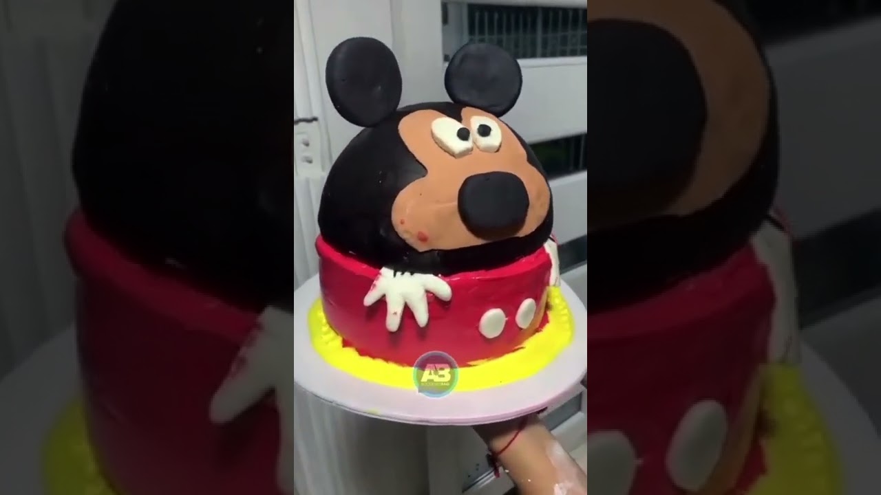 TikTok: Pastel de Mickey Mouse se vuelve viral por su aspecto | La Verdad  Noticias